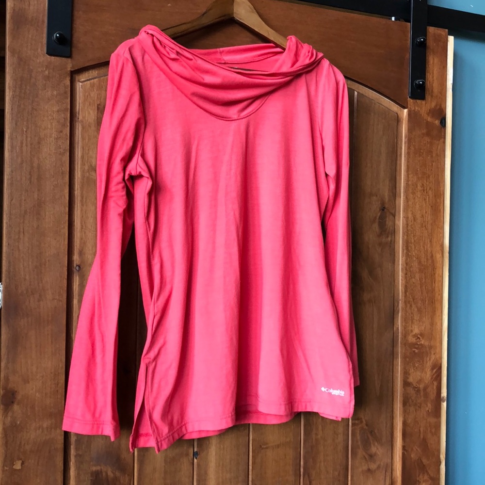 Columbia Long Sleeve Hooded Shirt